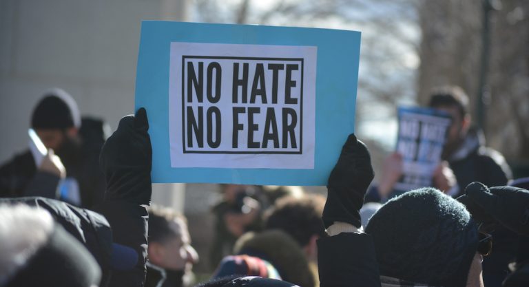 New,York,City,,January,5,,2020:,People,Marching,From,Manhattan