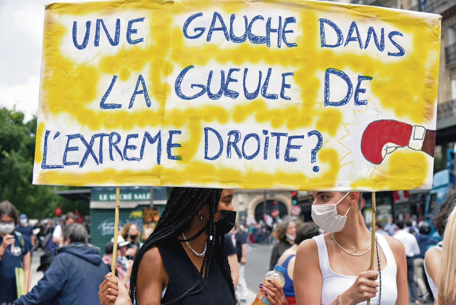 Marche des libertes et contre les idees d extreme droite